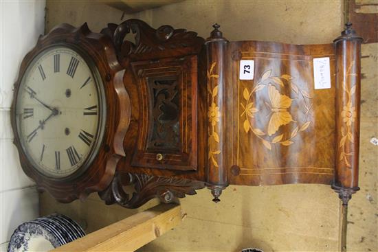 Inlaid clock